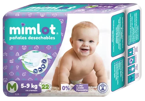 PANALES DE BEBE MIMLOT TALLA M