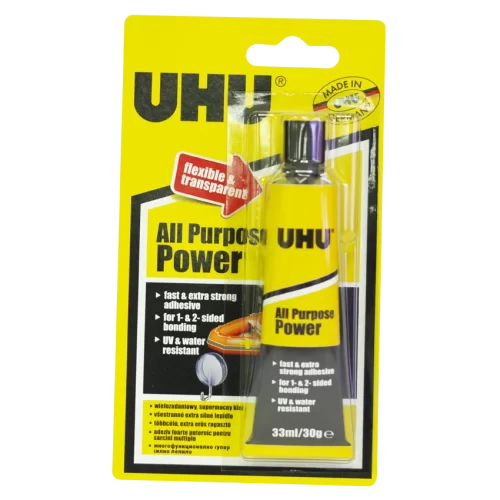 UHU AP POWER TRANSPARENTE 33 ML