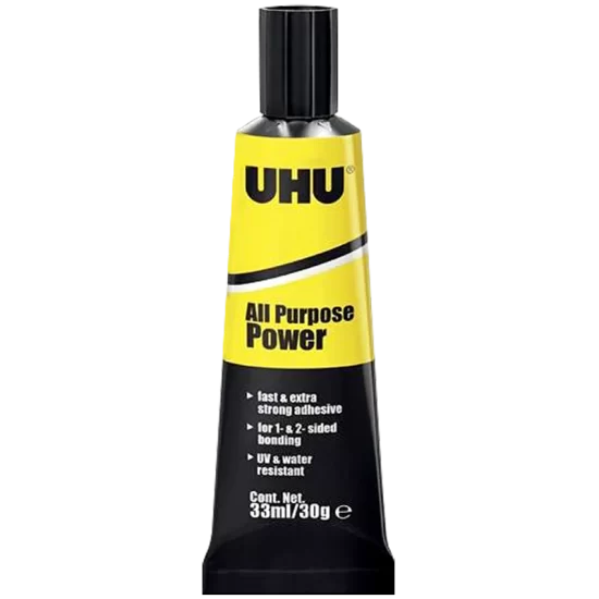 UHU AP POWER TRANSPARENTE 33 ML