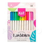 MARCADORES LAVABLES KIUT (12 UND)