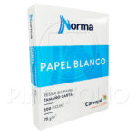 RESMA TAMAÑO CARTA (NORMA)