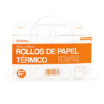 CAJA DE ROLLOS TÉRMICOS (80X65MM) (50 UND)