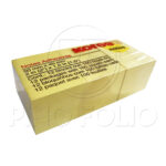 NOTAS ADHESIVAS AMARILLAS KORES 50X40MM (SET X 12UND)