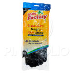 GUANTES INDUSTRIALES MAS FACTORY (1 PAR NEGRO) (XL)