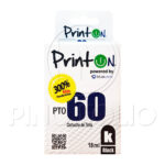 CARTUCHO PRINTON PTO 60 (18ML - NEGRO)