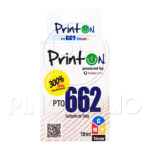CARTUCHO PRINTON PTO 662 (18ML – TRICOLOR)