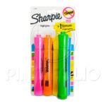 RESALTADORES SHARPIE COLORES SURTIDOS (BLISTER 4 + 1 UND)