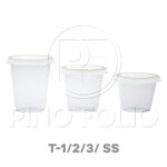TAPAS PLASTICAS DESECHABLES ZUPLA (VASOS DE 1,2,3 ONZAS - 100UND)