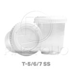 TAPAS PLASTICAS DESECHABLES ZUPLA (VASOS DE 5,6,7 ONZAS – 50UND)